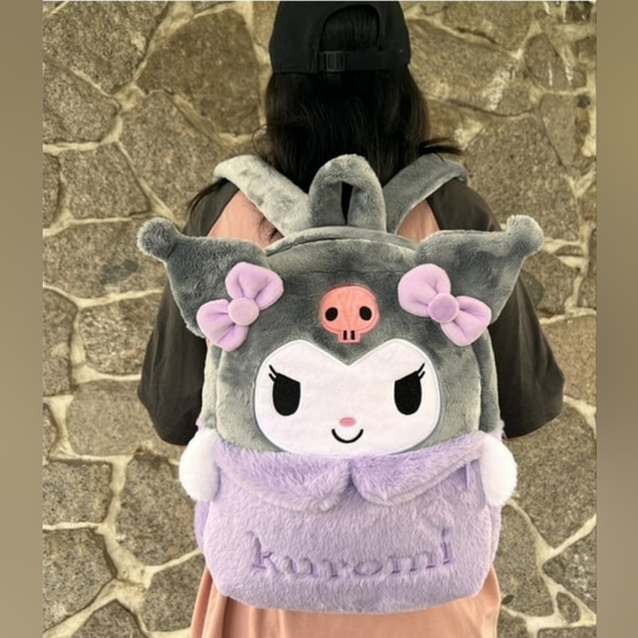Kuromi Backpack and Crossbody Bag Bundle - Picture 3 of 4